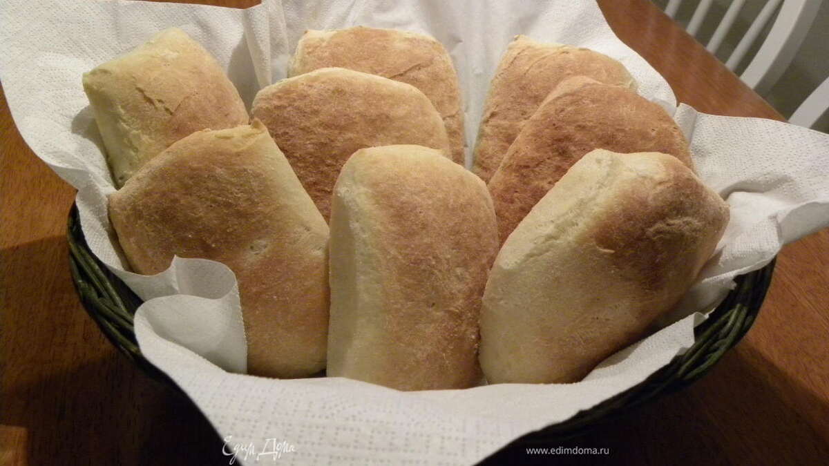 Итальянский белый хлеб "Ciabatta"