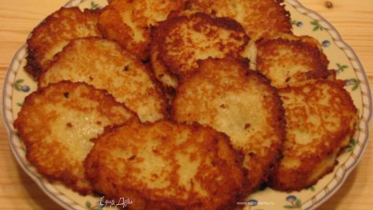 Драники из картофеля по-белорусски