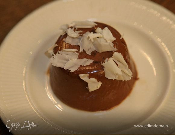 Шоколадная панна котта