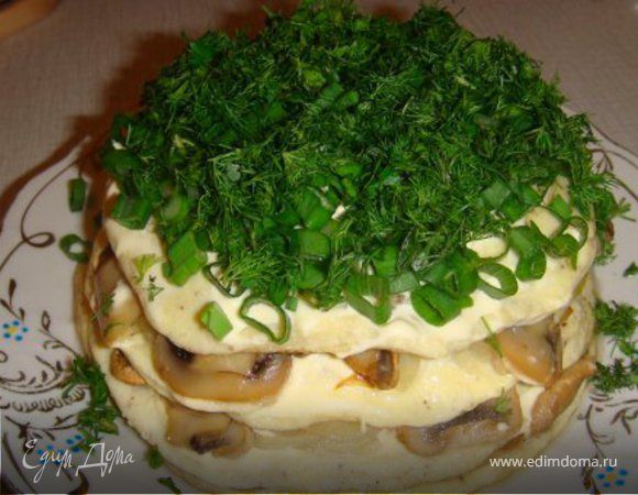 «Королевский слоеный омлет»