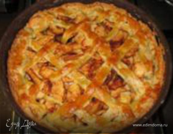 Яблочный пирог /староголландский рецепт/ Яблочный пирог /староголландский рецепт/