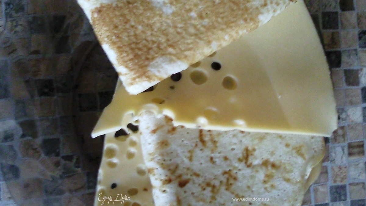 Сырные блинчики