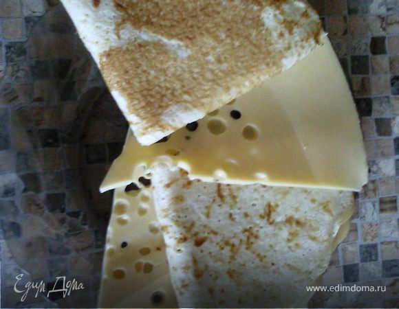 Сырные блинчики