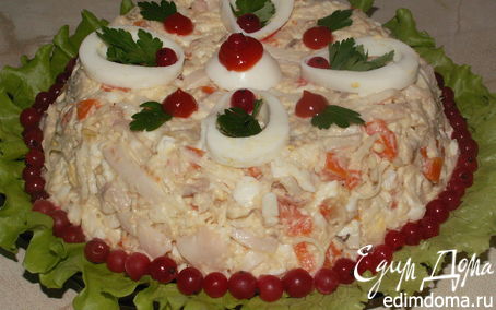 Рецепт Салат "Морской царь"