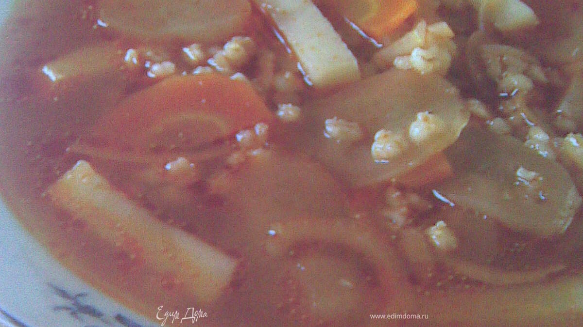 Рассольник питерский