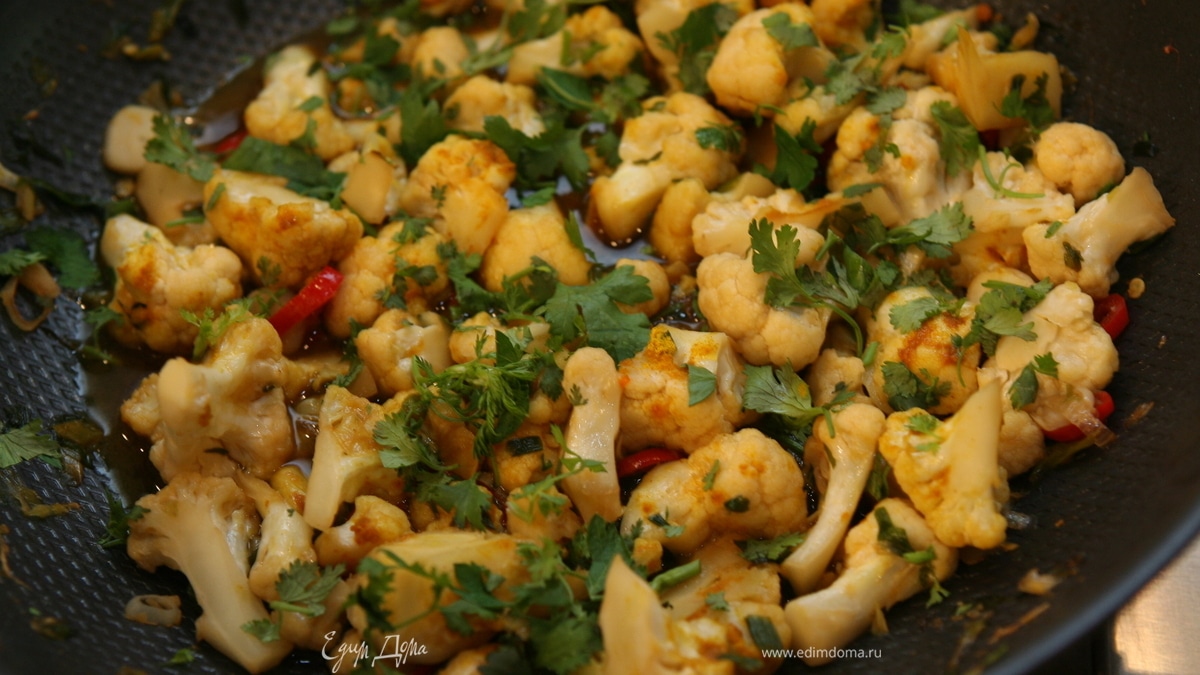 Цветная капуста по-тайски