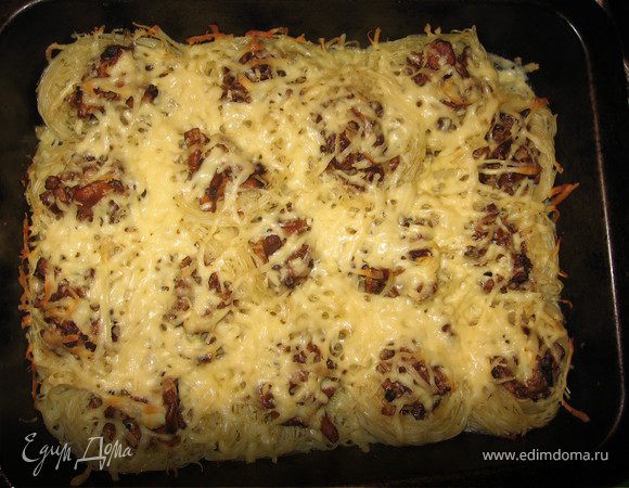 Гнездышки с лисичками