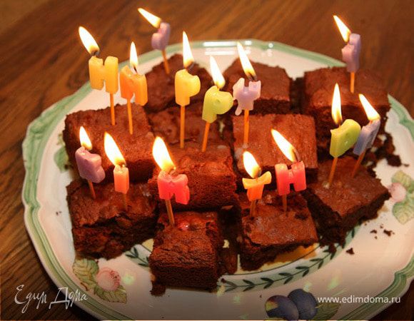 Кекс на день рождения Кекс на день рождения
