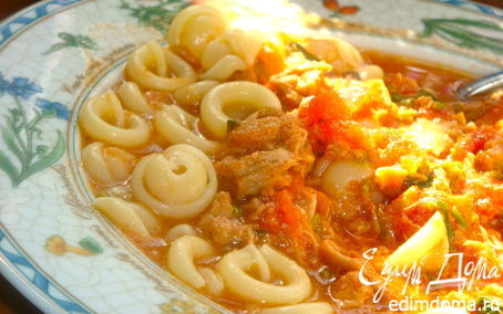 Рецепт Спагетти с тунцом и селедочным маслом