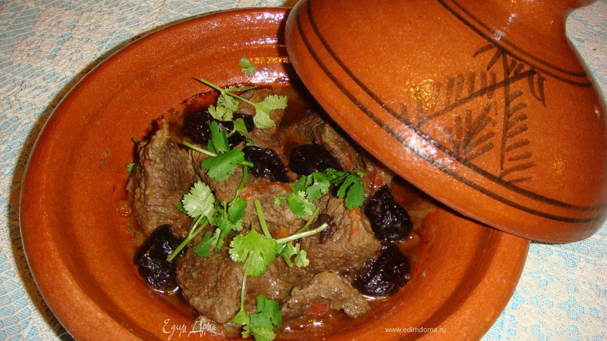 Тажин из баранины