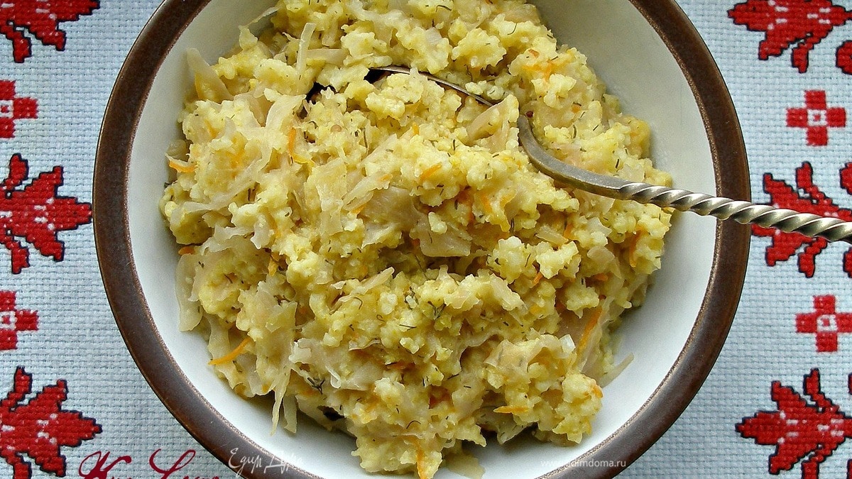 Каша деревенская постная