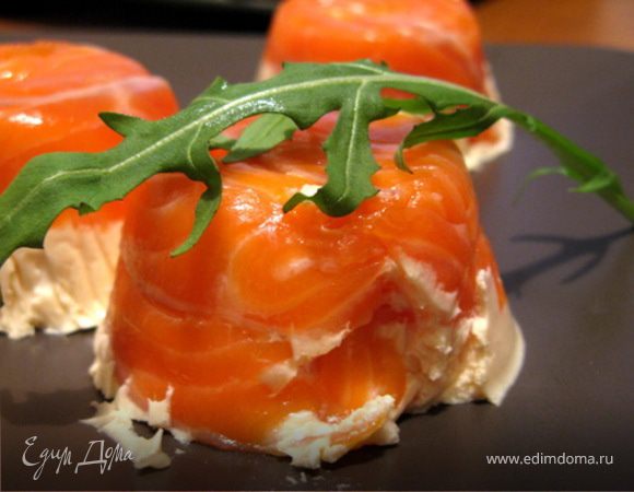 Сливочный террин из семги