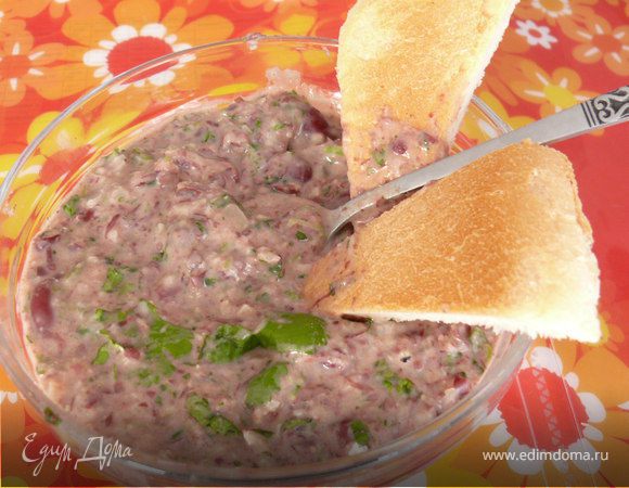 Фасолевый паштет