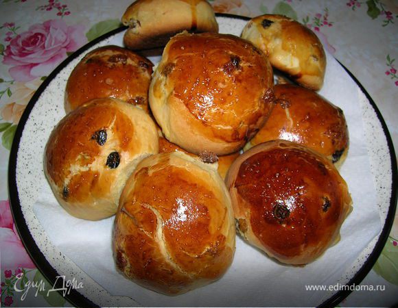 Морковные булочки с изюмом