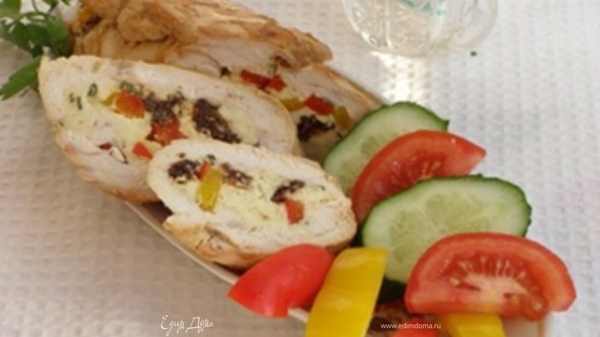 Куриная грудка с черносливом