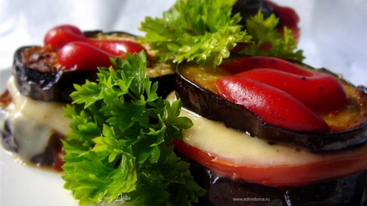 Оладьи из баклажанов