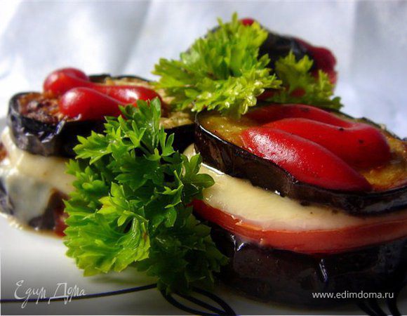 Оладьи из баклажанов