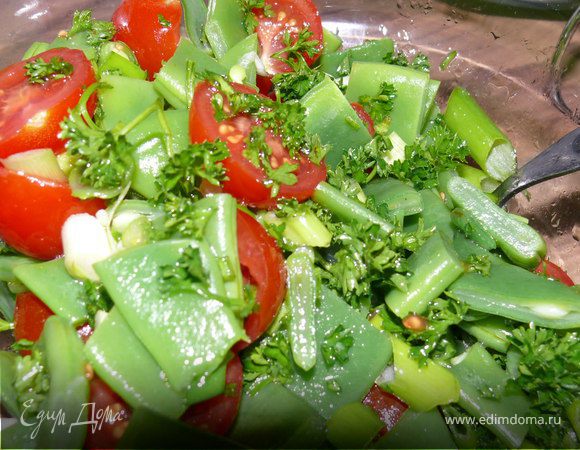 Салат из стручковой фасоли Салат из стручковой фасоли
