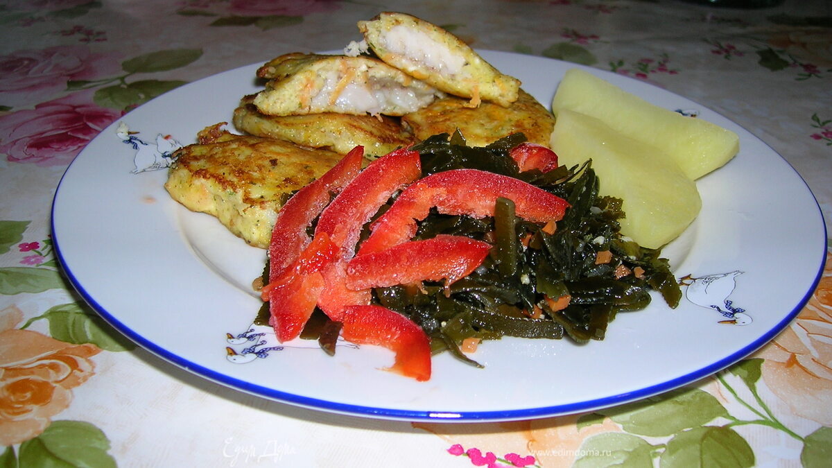 Рыба в кляре из брынзы и моркови