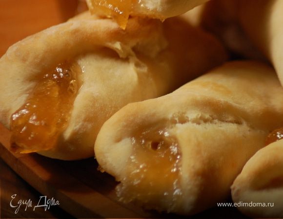 Булочки с яблочным джемом