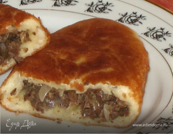 Жареные пирожки с легким Жареные пирожки с легким