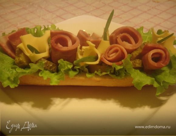 Бутерброд - великан Бутерброд - великан