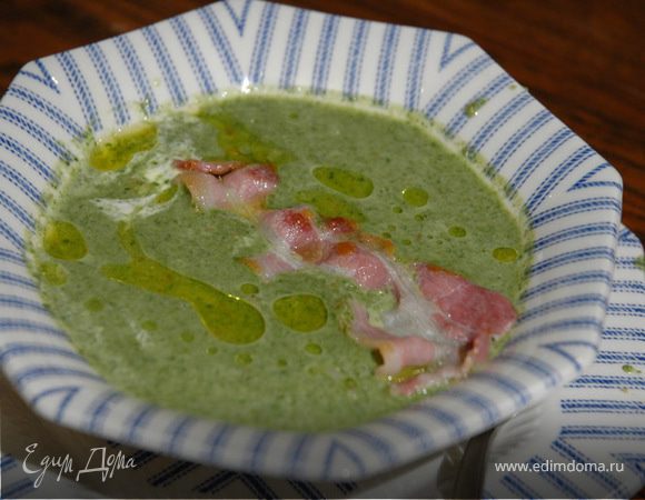 Суп из шпината и чечевицы Суп из шпината и чечевицы