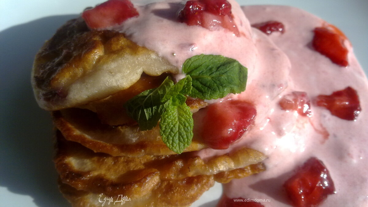 Оладьи по-американски (Панкейки)