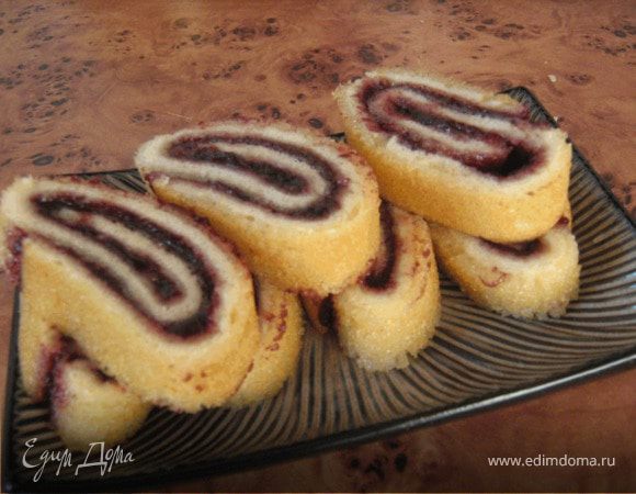 Бисквитный рулет Бисквитный рулет