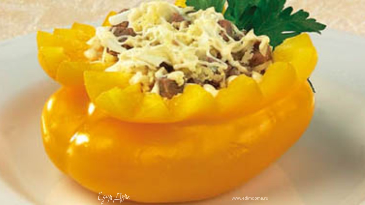 Салат с бараниной