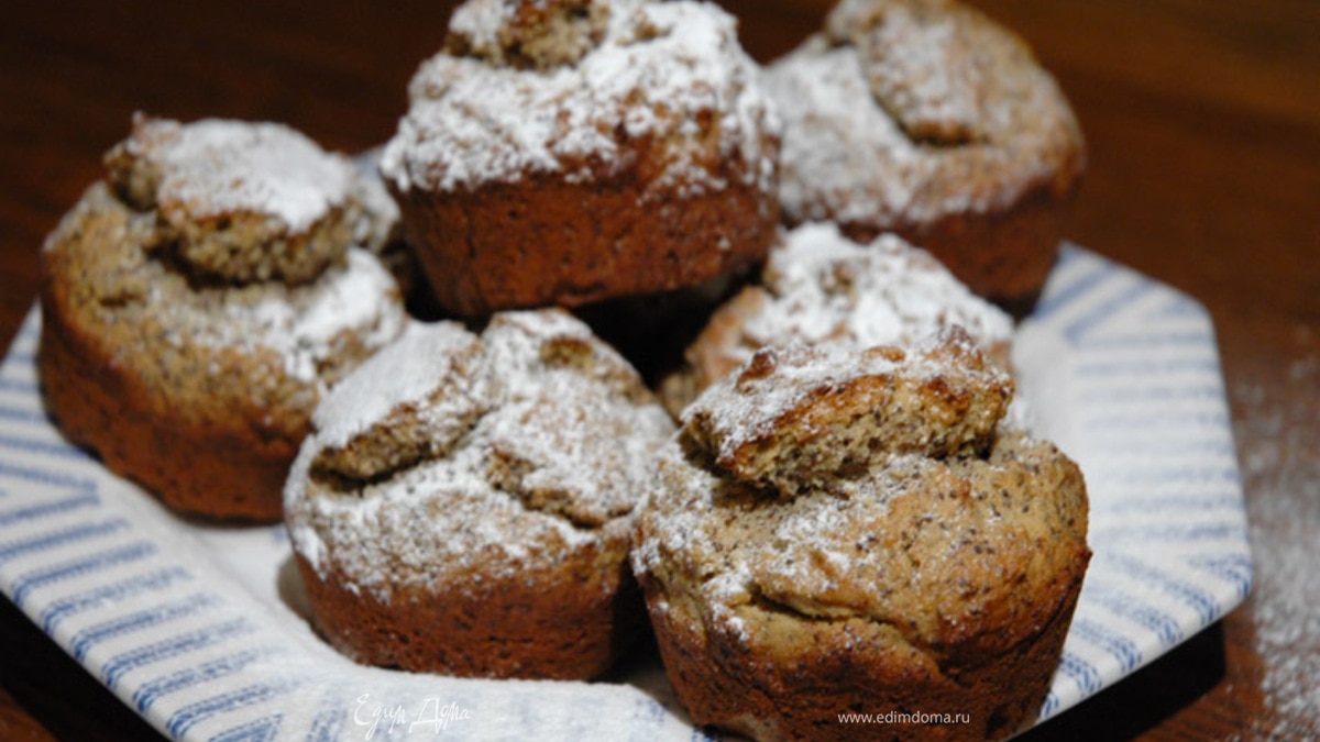 Медовые булочки с маком