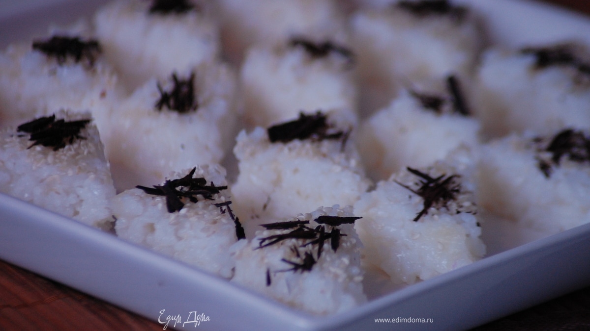 Рис с кокосом и ананасом