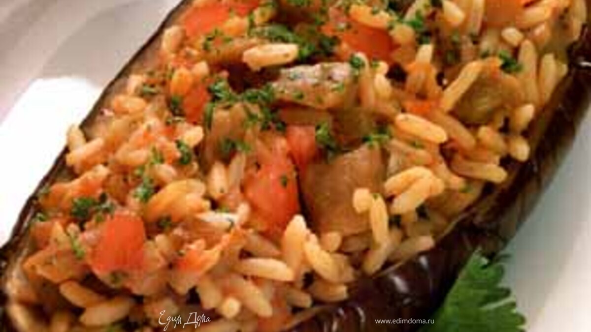 Фаршированные баклажаны