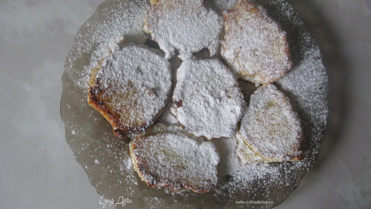 Яблочные оладушки (От года )