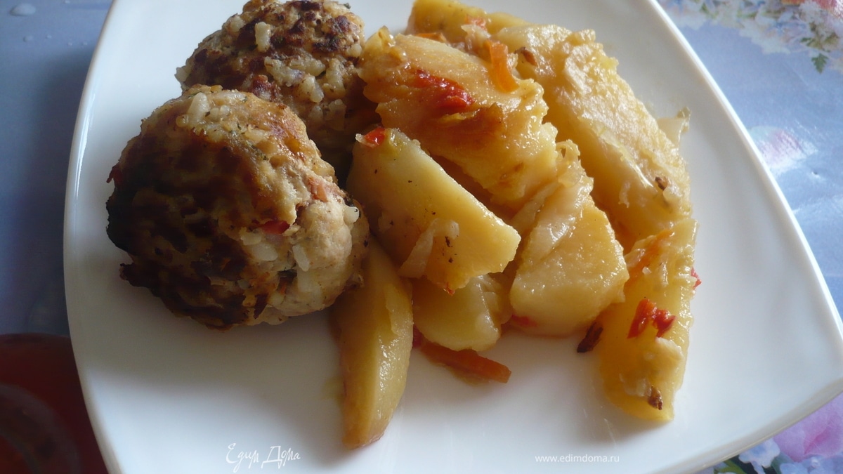 Тефтели особые"Весенние"