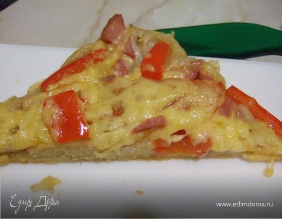 Пицца бездрожжевая