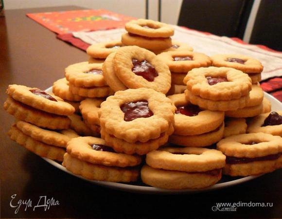 Печенье с джемом Печенье с джемом