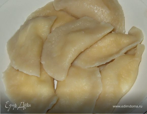 Вареники с творогом заварные