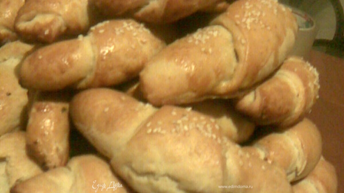 Рогалики из картофельного теста
