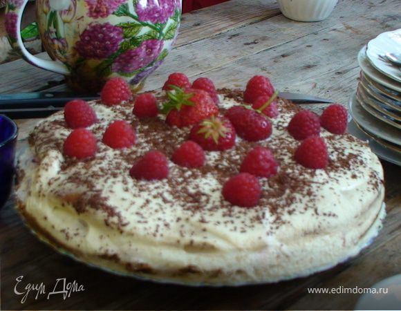 Торт "Летний" с маскарпоне