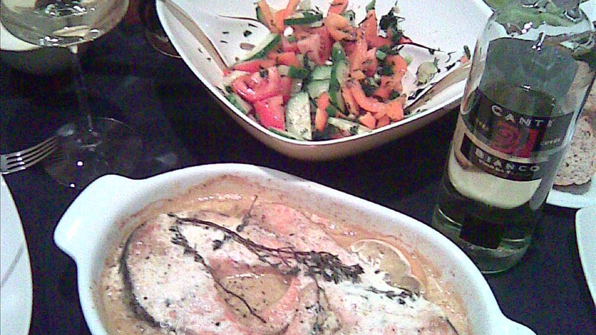 Запеченная семга