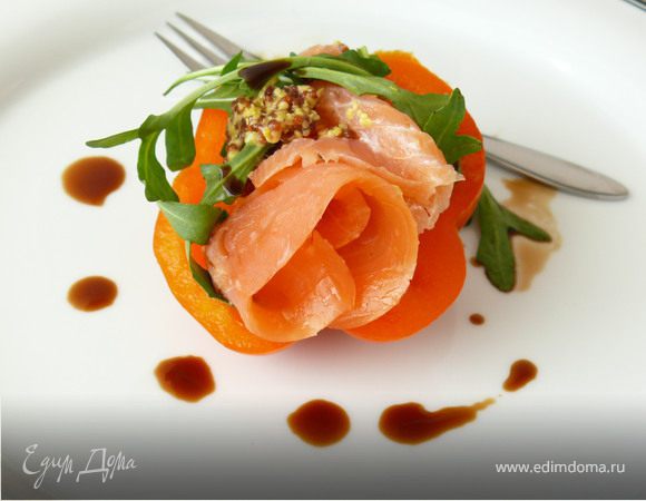 Роза из сёмги Роза из сёмги