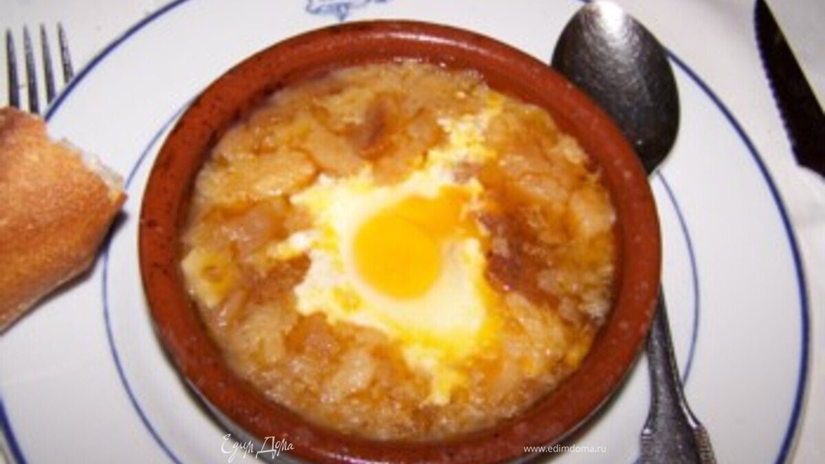 Суп чесночный по-мадридски