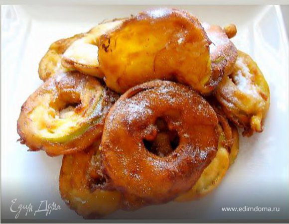 Яблоки в кляре