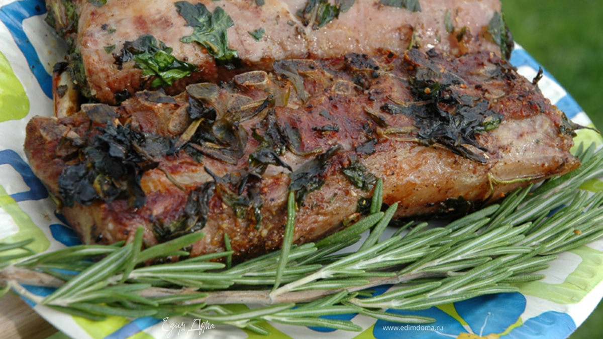 Баранина на гриле