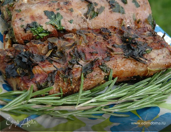 Баранина на гриле