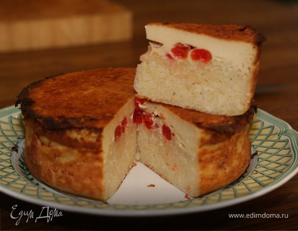 Рисовая запеканка с вишней Рисовая запеканка с вишней