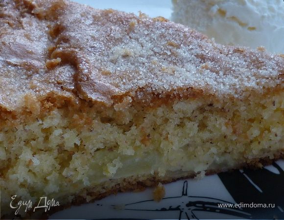 Яблочный пирог с хрустящей корочкой Яблочный пирог с хрустящей корочкой