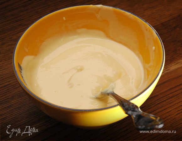 Заварной крем из йогурта