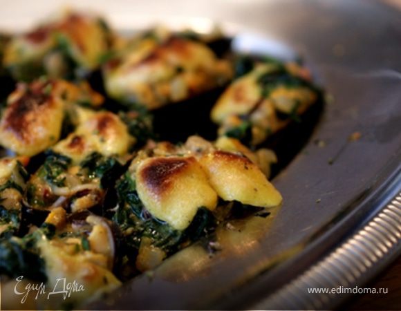 Фриттата с мидиями Фриттата с мидиями